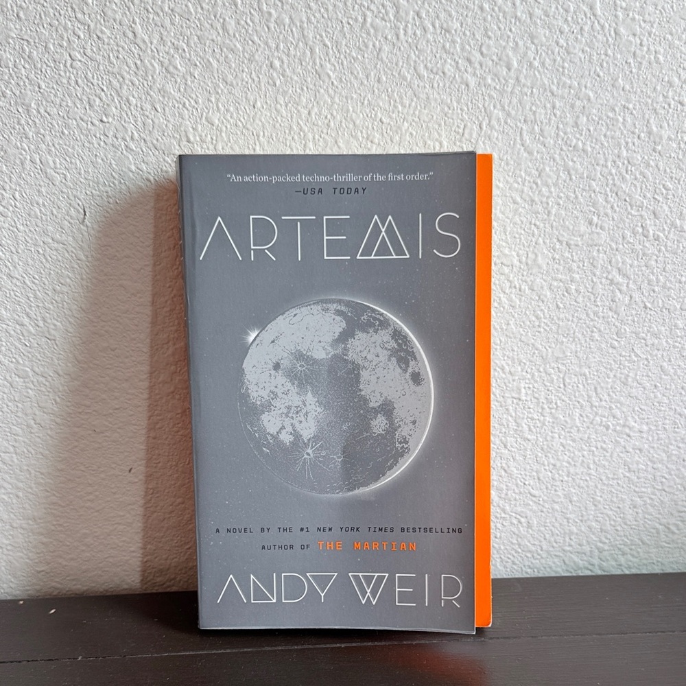 Artemis by Andy Weir Hardcover
